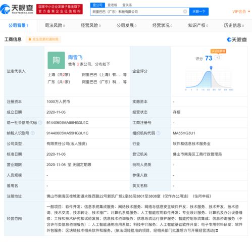 阿里巴巴在廣東成立新公司，積極布局區塊鏈技術領域